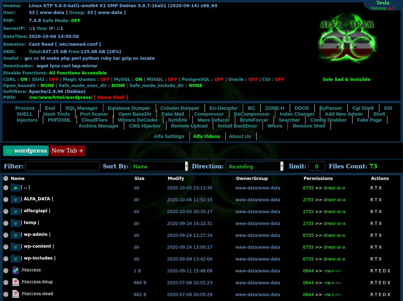 ALFA TEaM Shell v4.1-Tesla